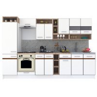 Bucatarie COSSY NEW 310 A2 Alb / Alb